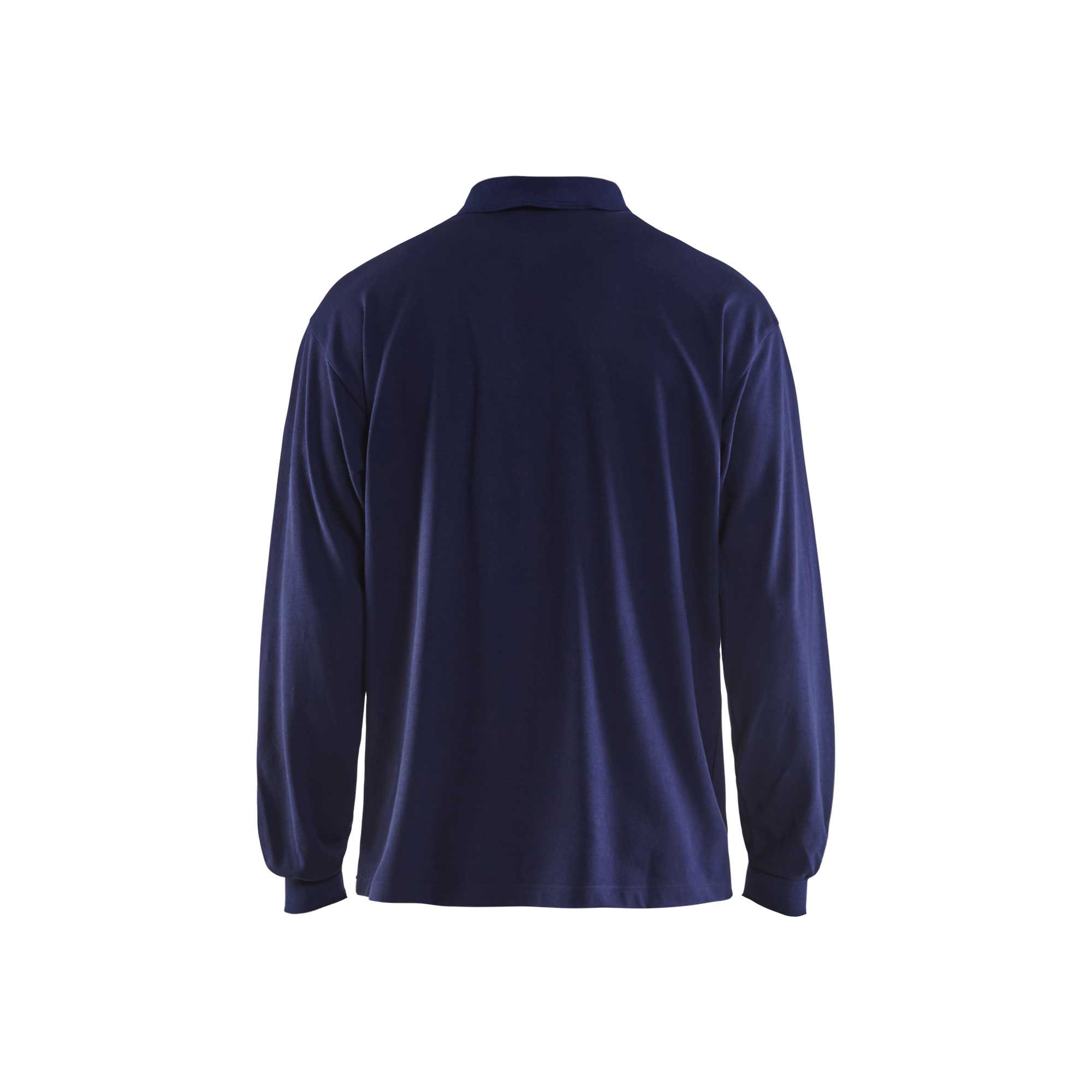 BLAKLADER 33741726 Flame resistant long sleeved polo Long Sleeve Work Polo MEN - Flame Retardant